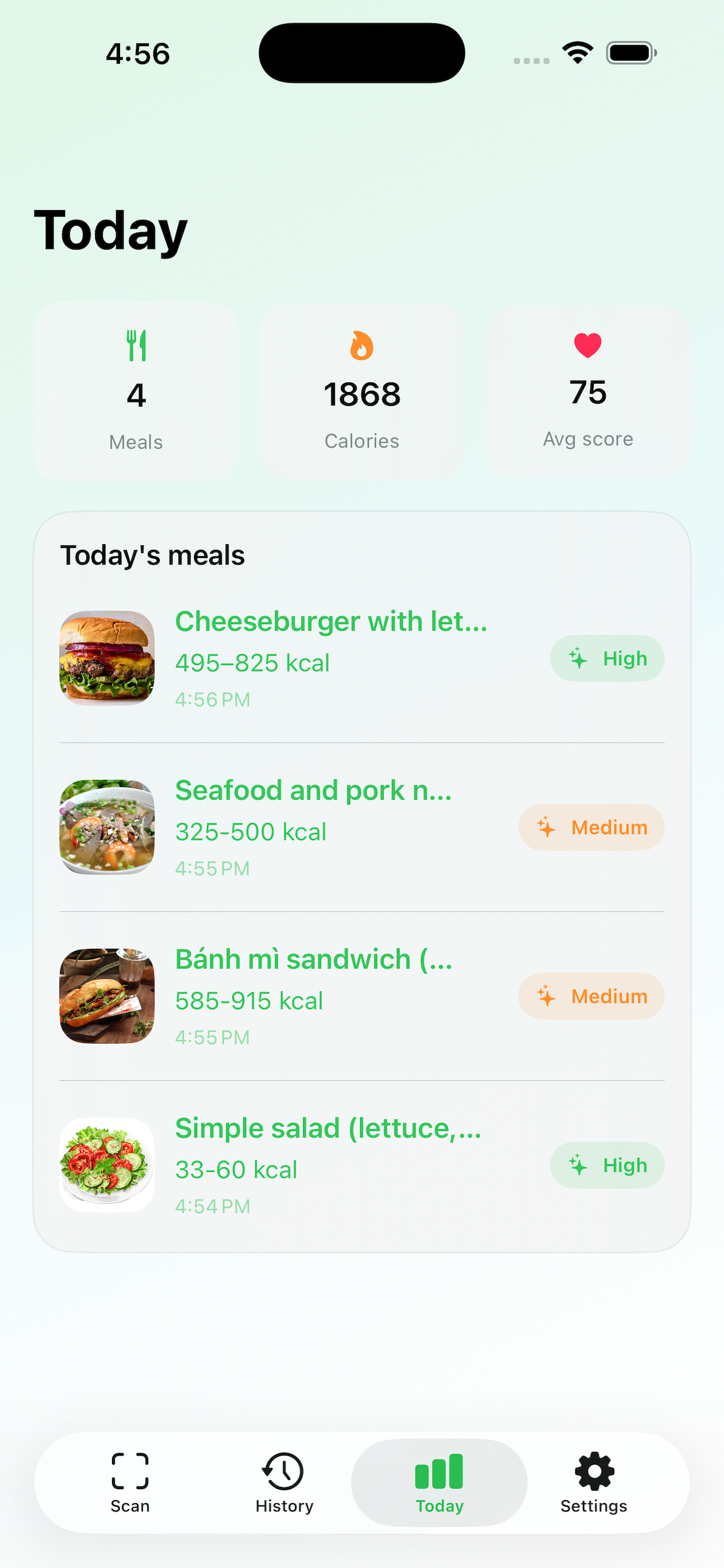 Calories Check screenshot 4