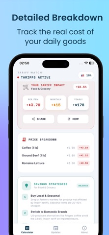 TariffCheck: Tariff Calculator Screenshot 3 of 5