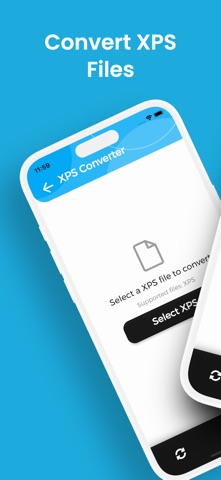 XPS Converter, XPS to PDF iPhone screenshot