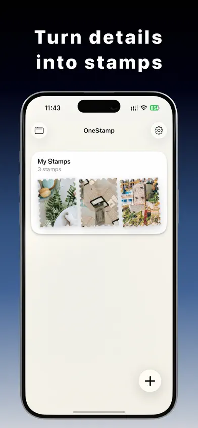 OneStamp screenshot 1