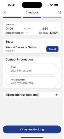 Mirtrans-Express.com iPhone screenshot