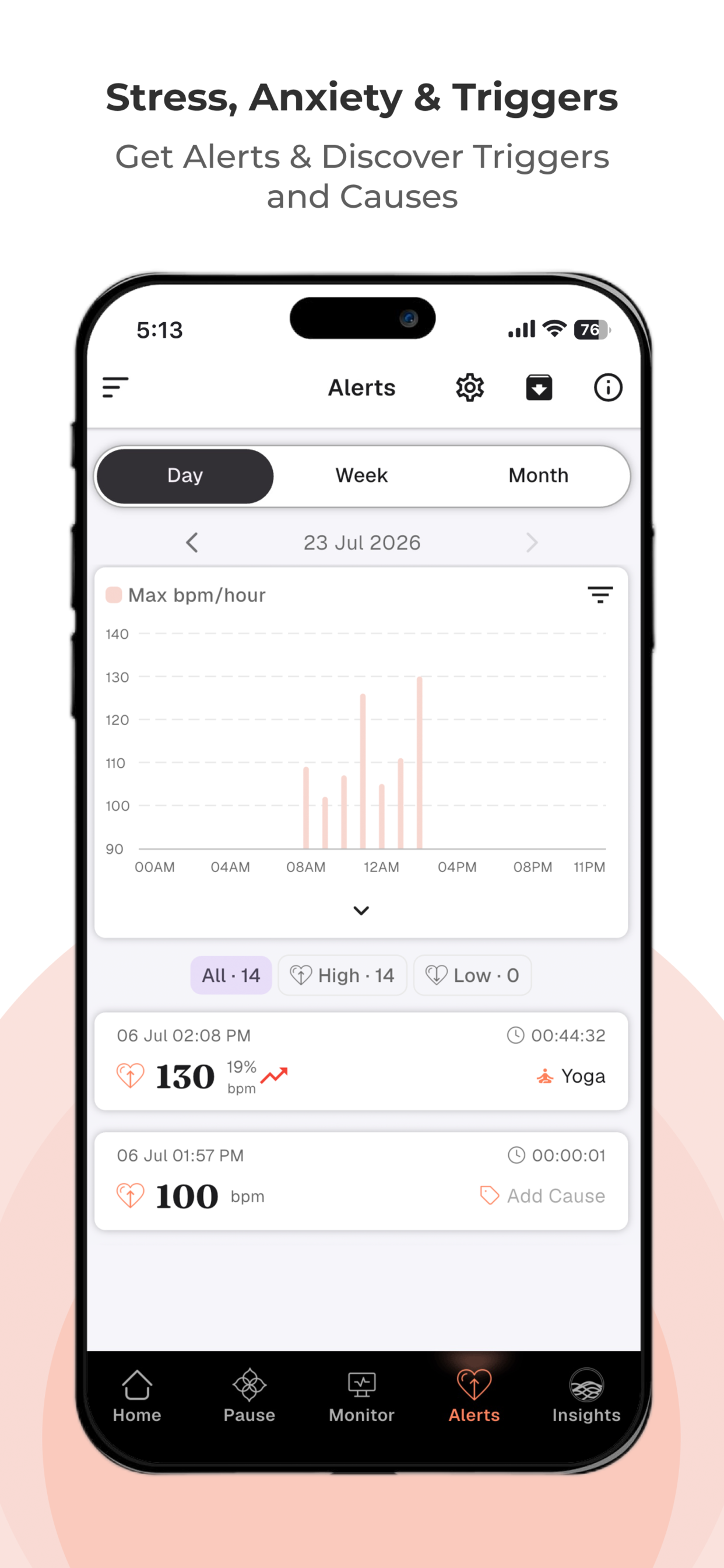 Pauser: Stress & Heart Rate screenshot 5