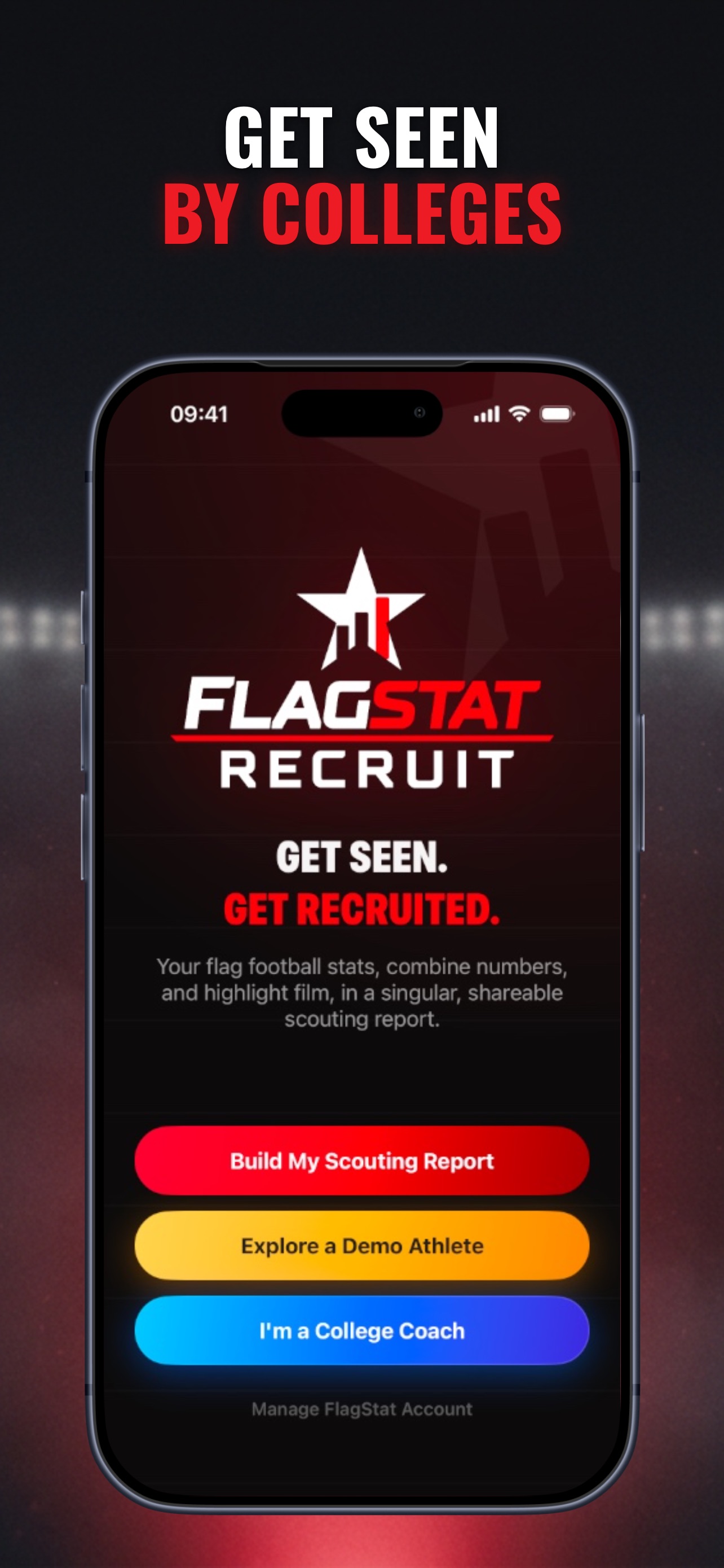 Screenshot 1 of FlagStat Recruit