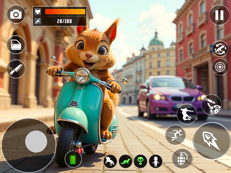 Squirrel Super Hero Action Sim screenshot 10