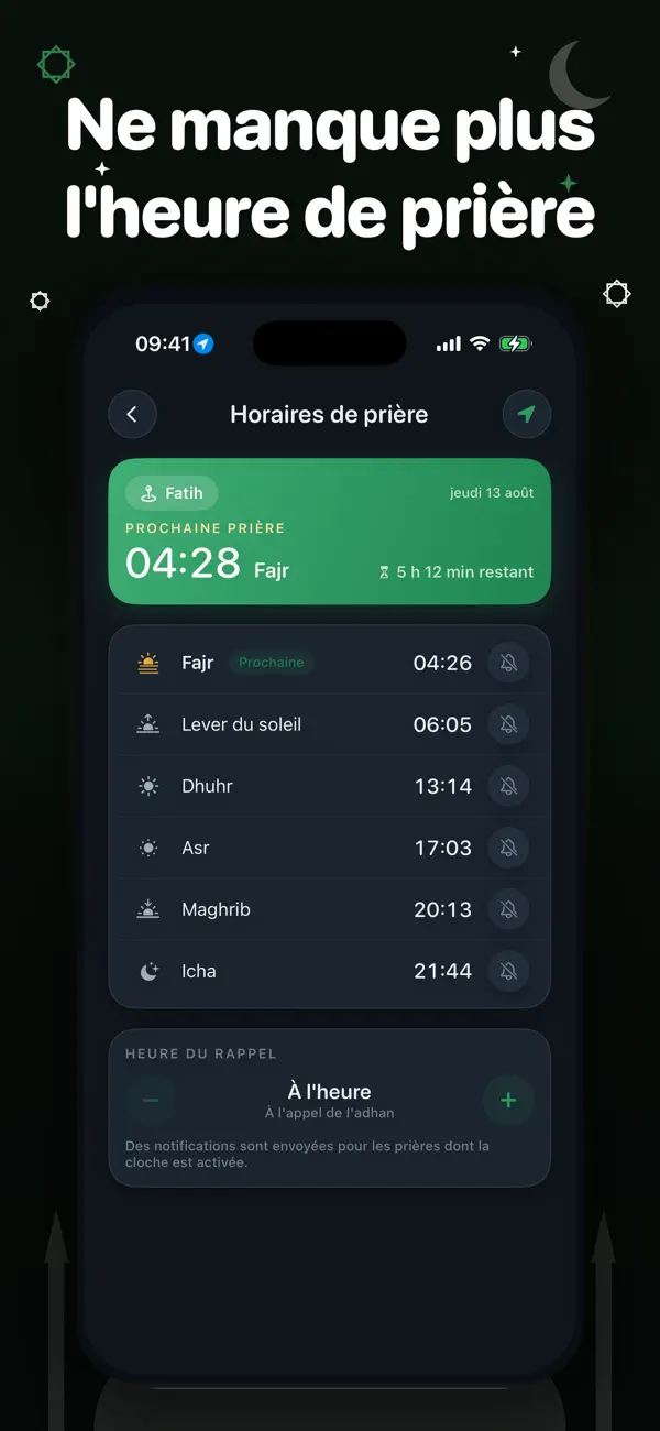 Screenshot #2 pour Prière Islam : Guide & Heures
