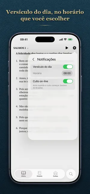 Bíblia e Hinário 5 CCB iPhone screenshot 6