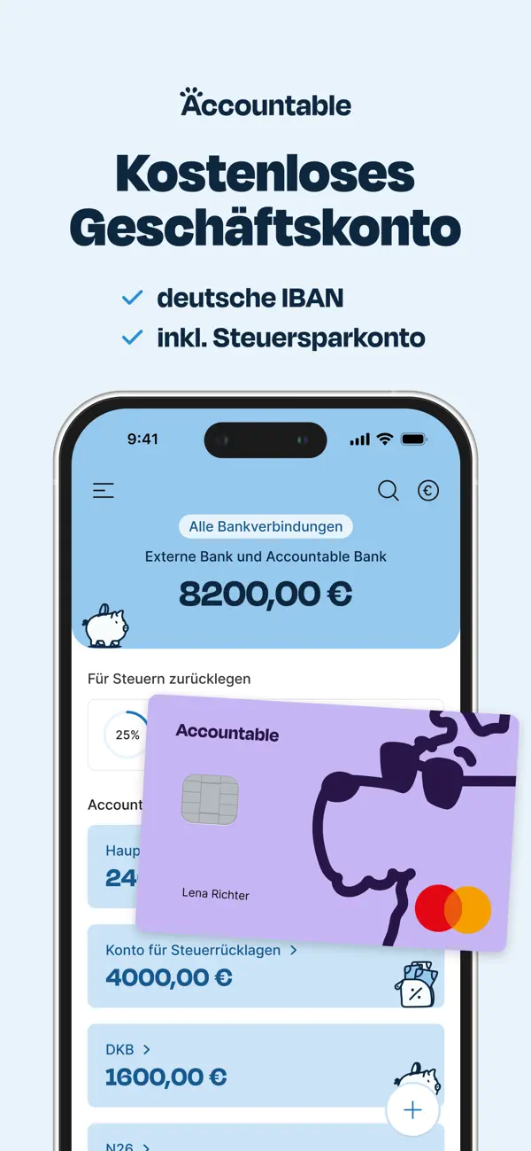Accountable für Selbstständige Screenshot 4
