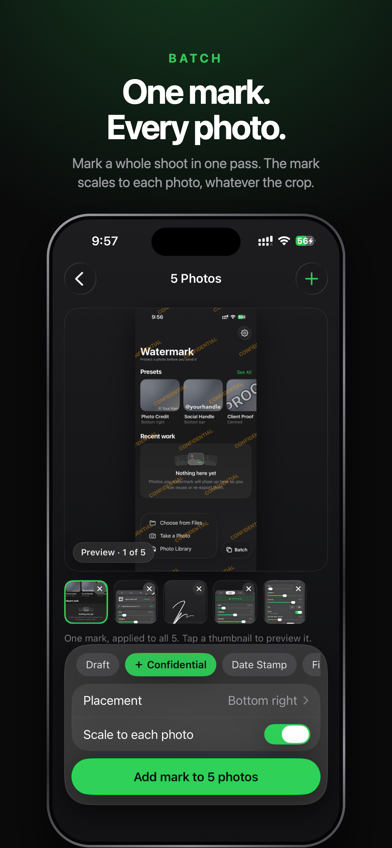 WatermarkIT: Photo Watermark screenshot 4