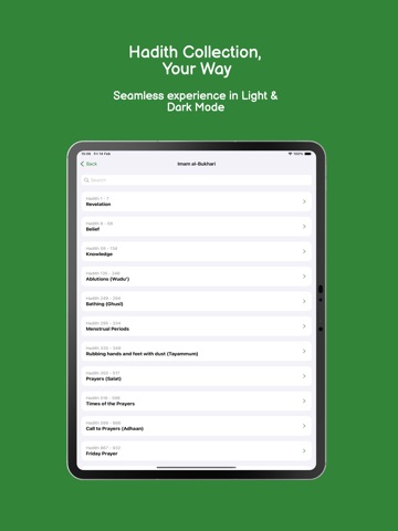 Hadithi: Your AI Hadith Guide iPad screenshot