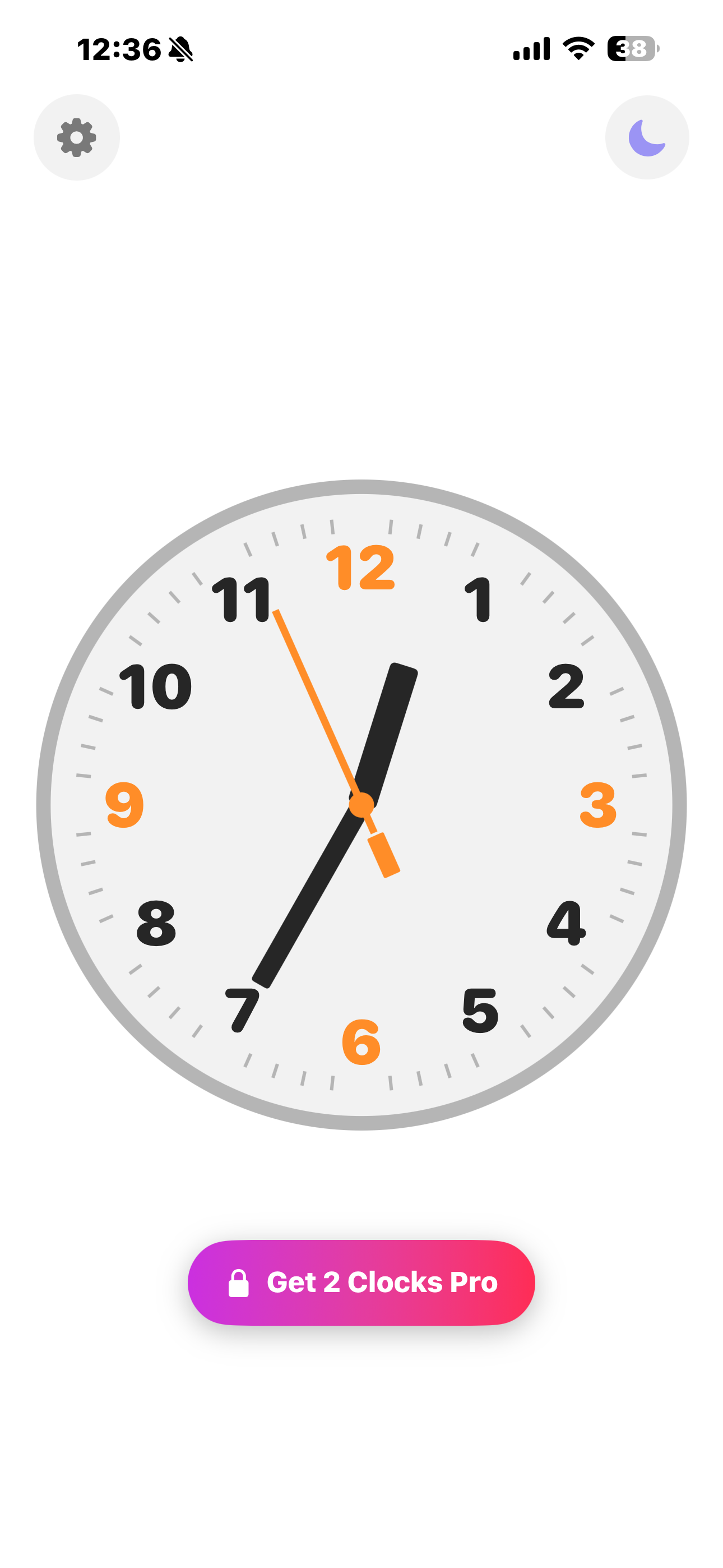 2 Clocks - Clock With Seconds screenshot 6