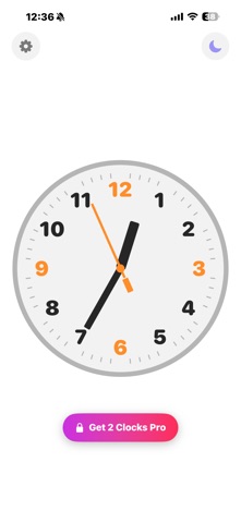 2 Clocks - Clock With Seconds Screenshot 6 of 10