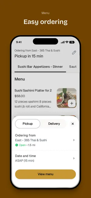 365 Thai & Sushi screenshot 3