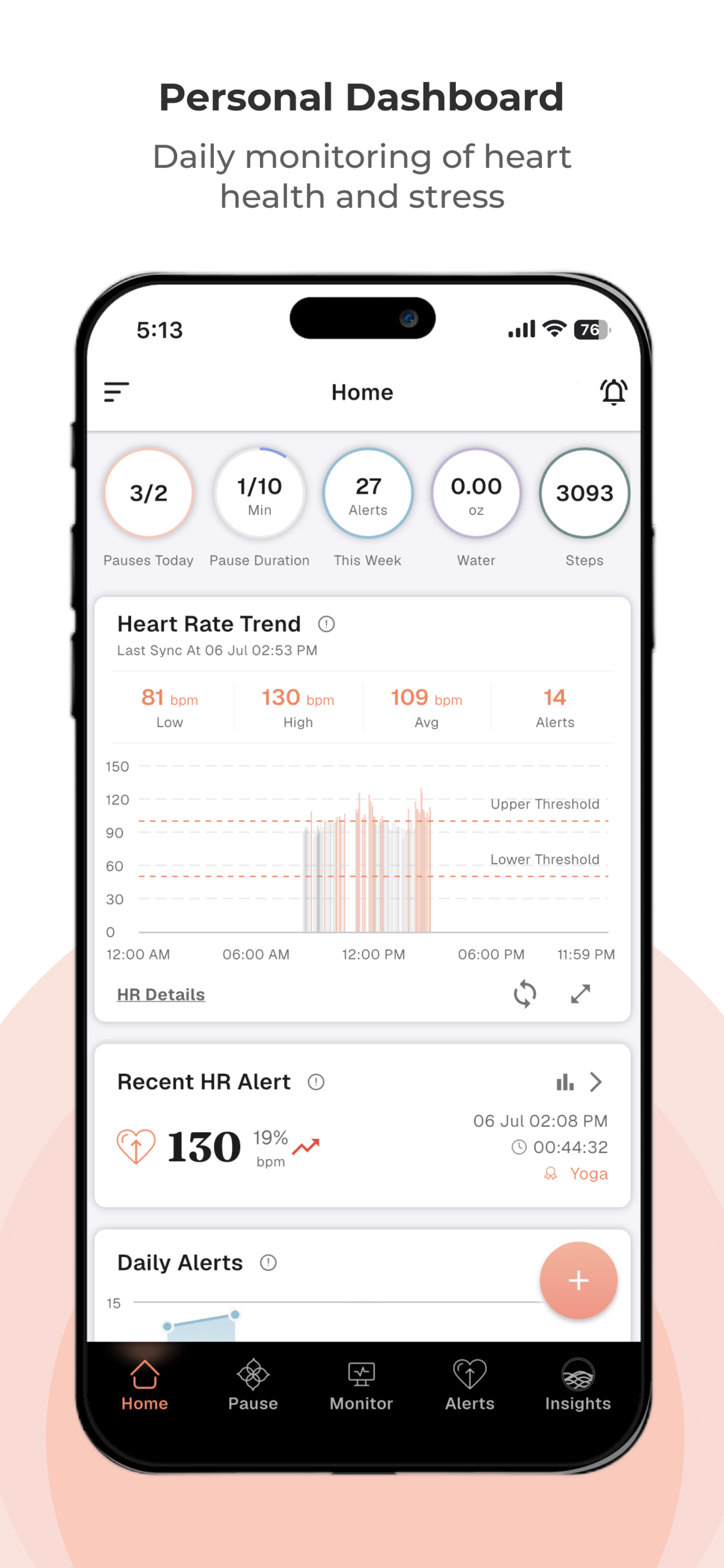 Pauser: Stress & Heart Rate screenshot 2