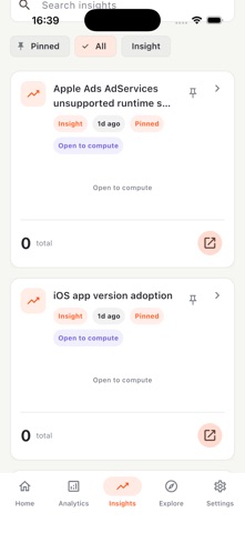 HogPilot: PostHog Analytics iPhone screenshot
