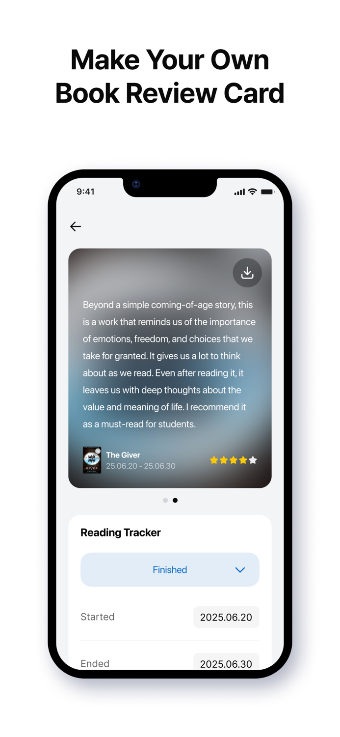 Bookbear book tracking app
