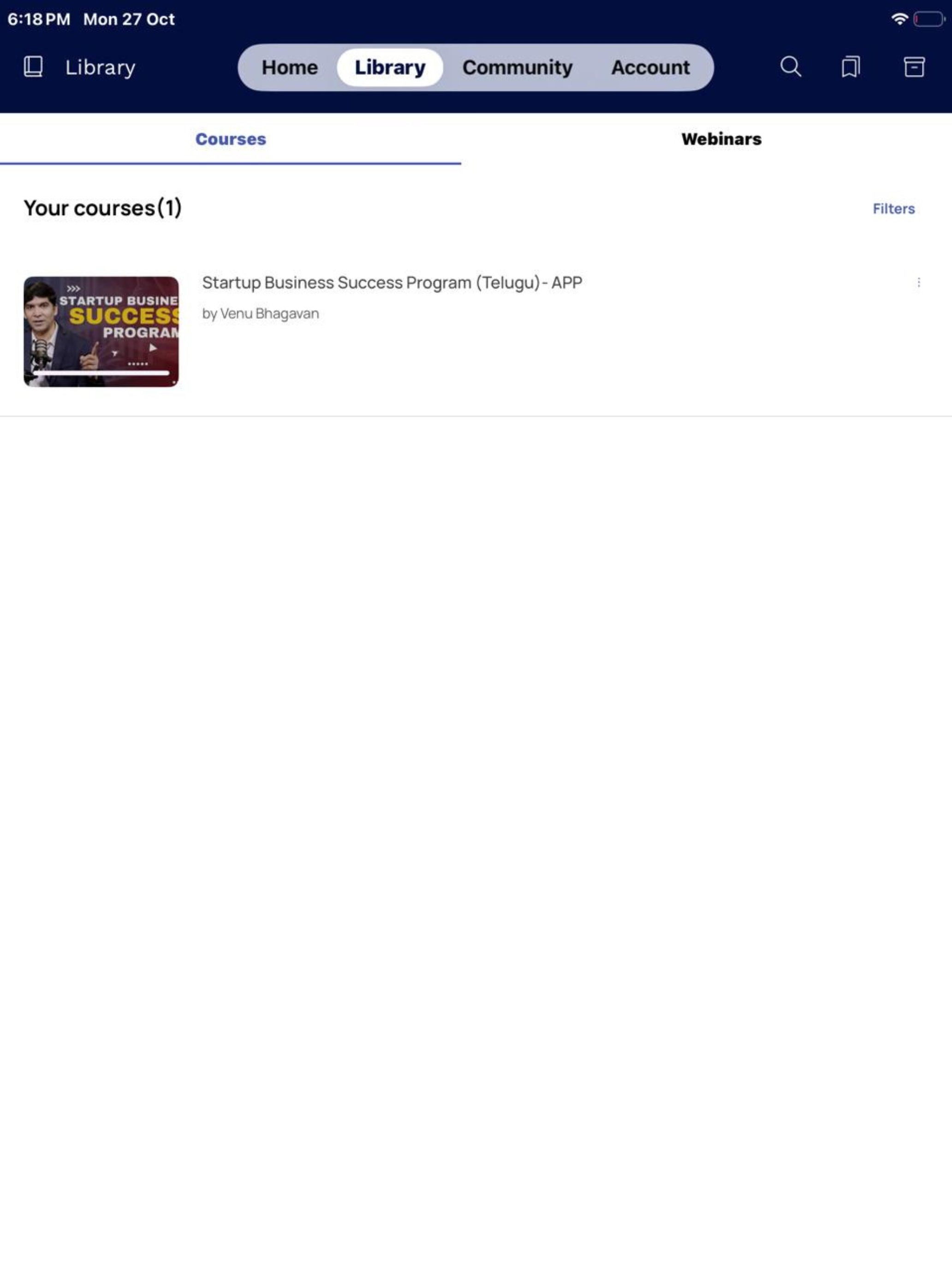 VenuBhagavan screenshot 6