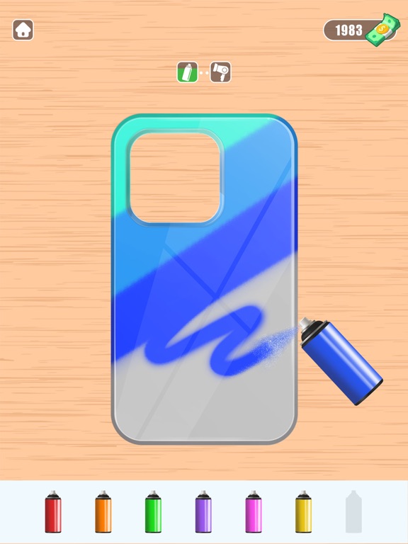 Phone Cover Design DIY Games iPad screenshot 1 - Games app