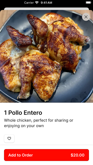 Don Pollo app screenshot 3