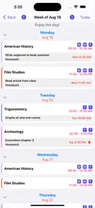 Assignments for iPhone screenshot #6 for iPhone