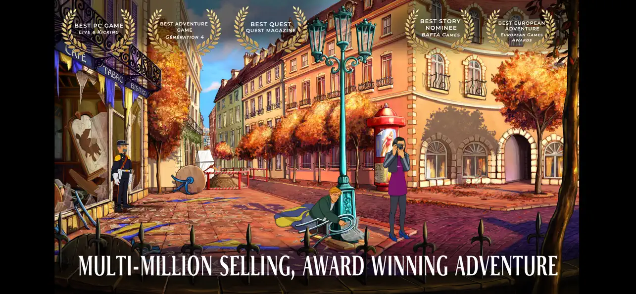#1. Broken Sword: Reforged (iOS) Door: Revolution