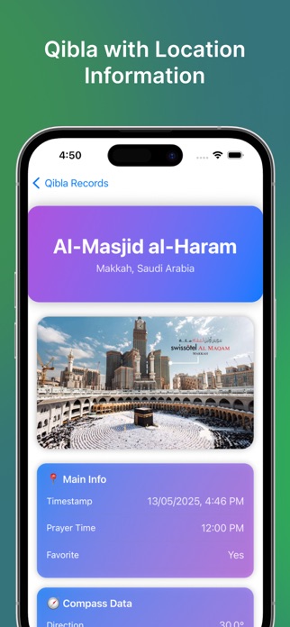 Qibla Directions - Compass Screenshot 5 of 7