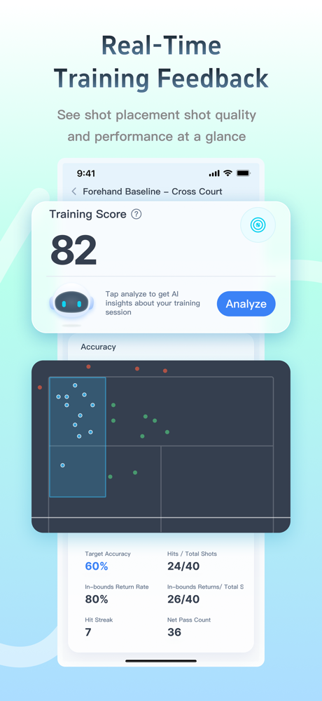 Acemate Tennis screenshot 4