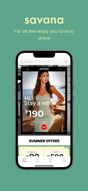 Savana - UK Fashion iPhone screenshot 2