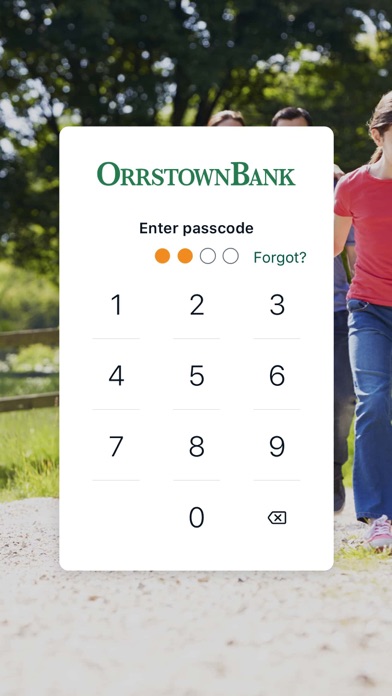 Orrstown Bank Mobile Screenshot