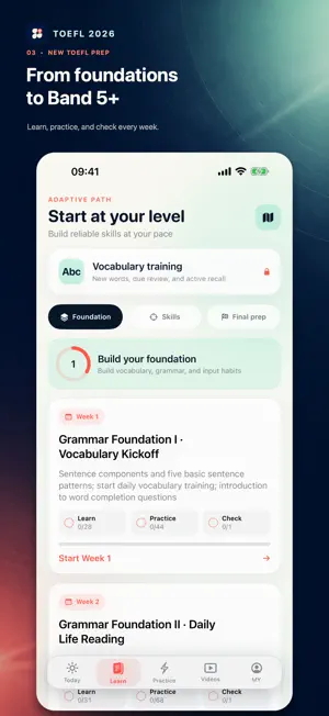 TOEFL 2026 screenshot 3