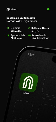 forislam - Namaz ve Ezan Vakti app screenshot