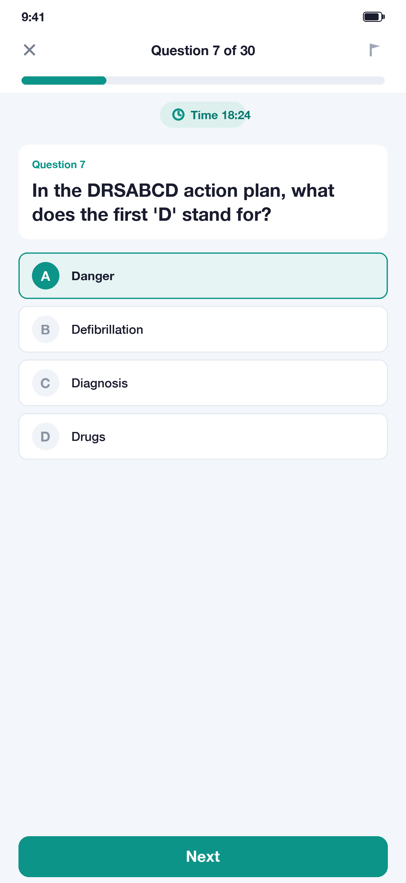 NZ First Aid & CPR Test screenshot 3