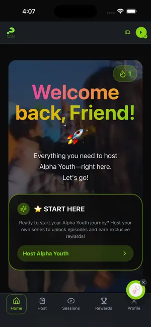 Alpha Youth screenshot 1