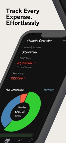 Axpense: AI Money Tracker Screenshot 1 of 5