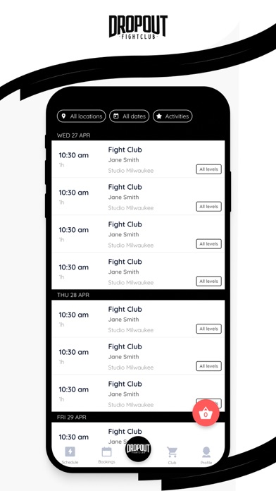 Screenshot 1 of Dropout Fight Club Official App