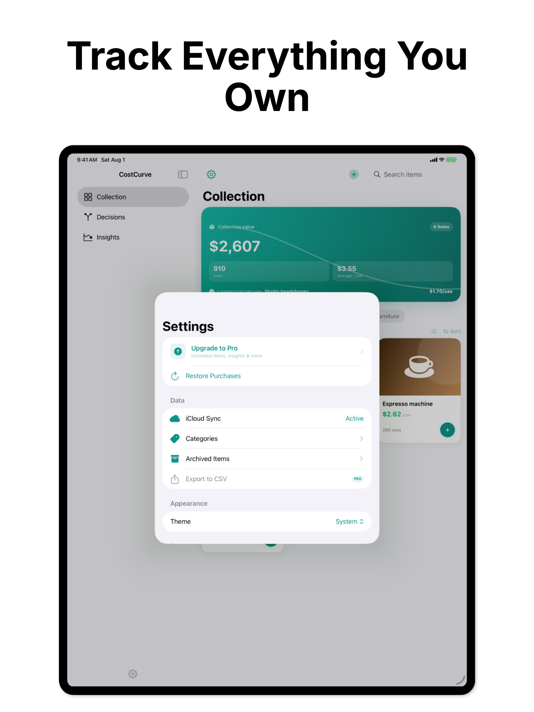 CostCurve screenshot 12