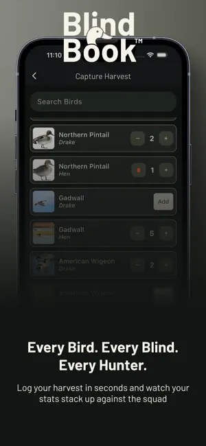 BlindBook: Hunt Log Platform screenshot 2