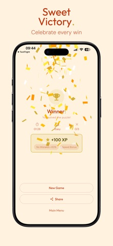 Crossoku. Sudoku X. Screenshot 6 of 8