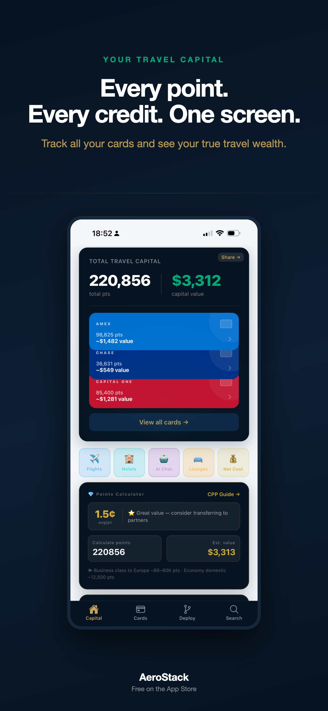 AeroStack: Travel Rewards screenshot 6