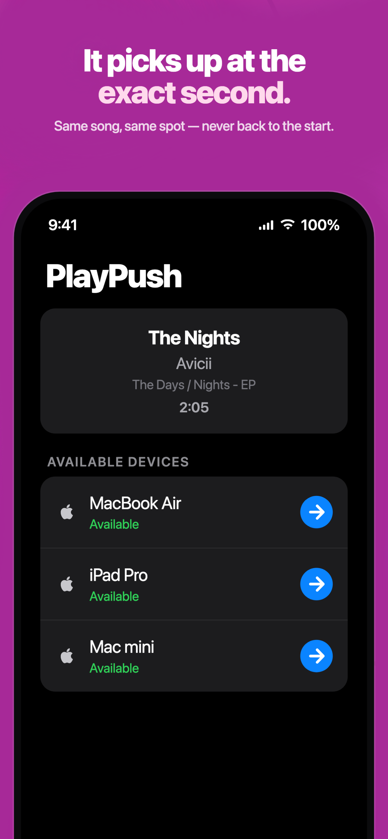 PlayPush: Music Connect screenshot 3