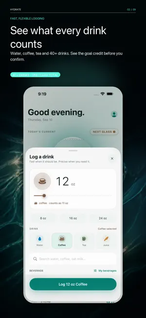 Hydrate: Electrolyte Tracker screenshot 2