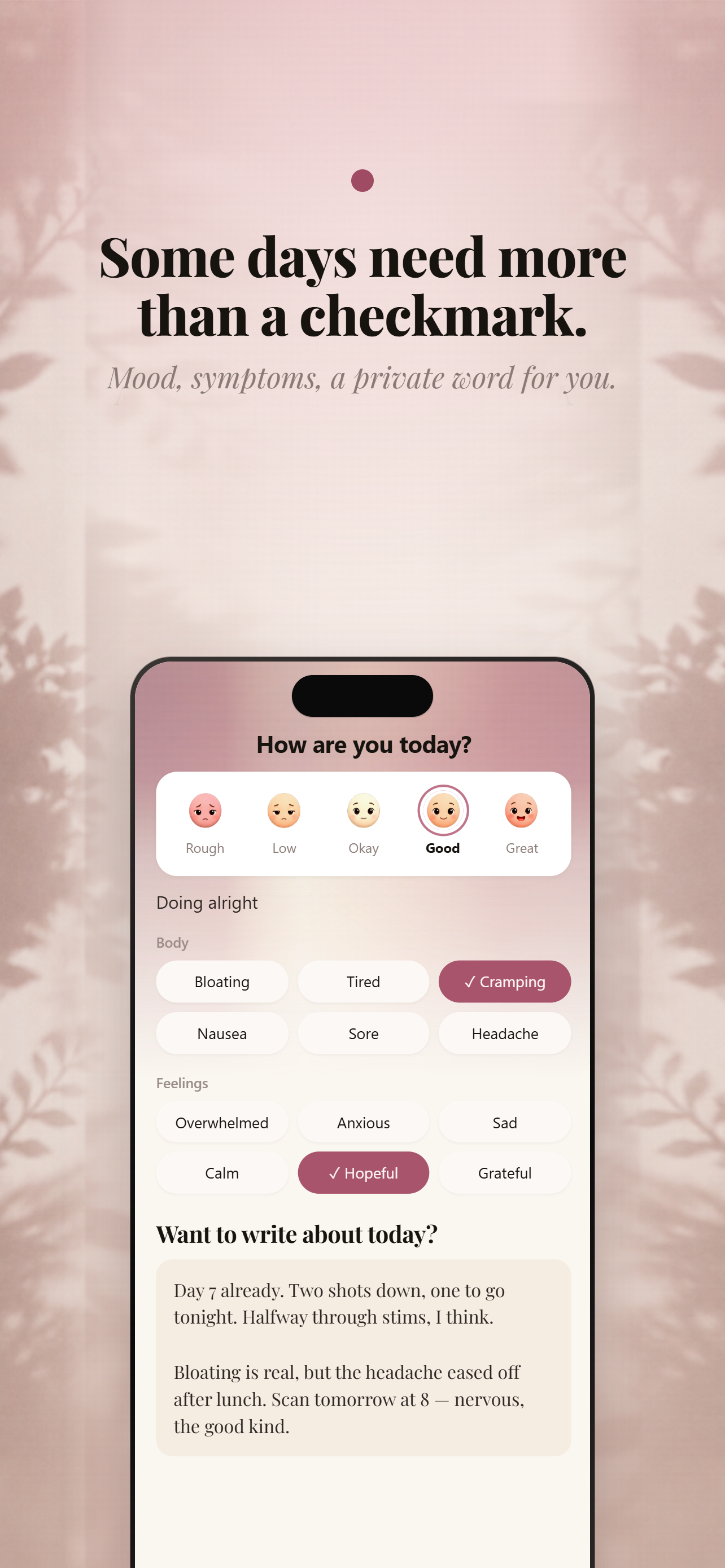 COVE IVF Tracker screenshot 3