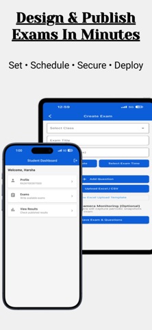 SrmexamApp iPhone screenshot