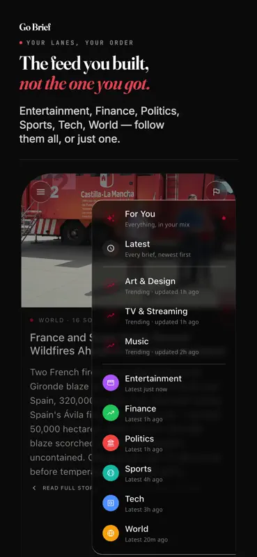 Go Brief: AI News Digest screenshot 5 of 10