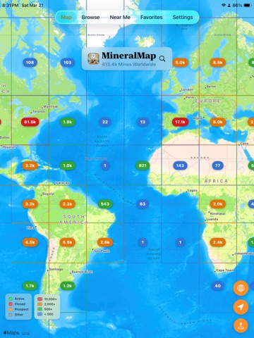 MineralMap App Store preview screenshot 11