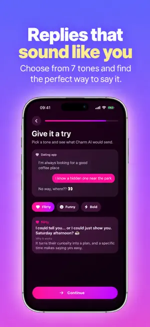 Charm AI: Rizz App & Wingman screenshot 2