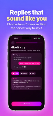 Charm AI: Rizz App & Wingman Screenshot 2 of 7