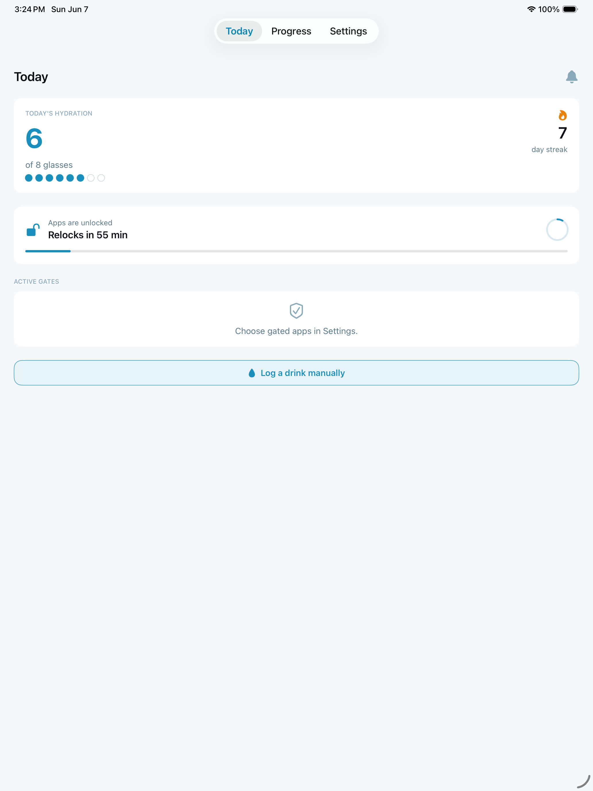 Gulp: Hydration App Blocker screenshot 6