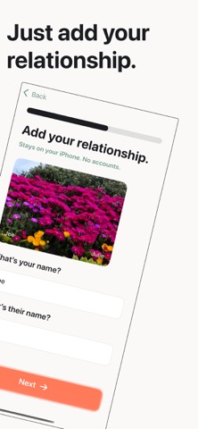 Relationship Tracker - Memento screenshot