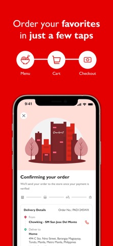 Chowking: Delivery & Takeout iPhone screenshot 5