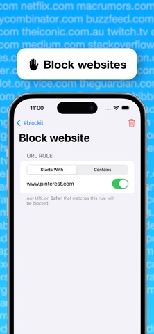 #blockit: Block distractions Screenshot 7 of 9